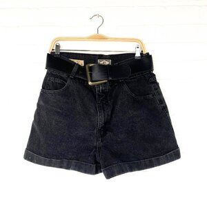 Rare Vintage Express Jeans No 4 French Country Dark Denim Shorts
